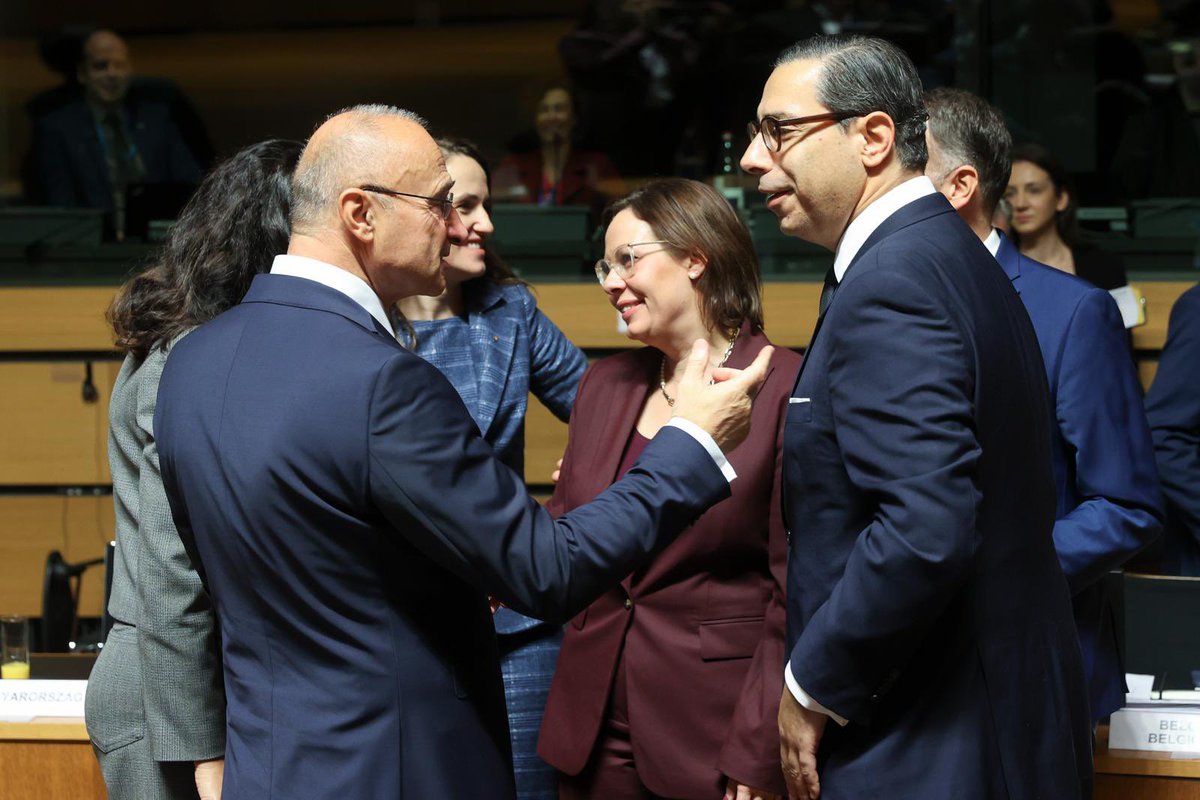 ckombos's tweet photo. 📍Luxembourg ~ I am participating today in the EU Foreign Affairs Council.

On the agenda:
🔹 Security Impact on an enlarged Union.
🔹Russia’s war of aggression against Ukraine and hybrid campaign.
🔹 Situation in the Middle East.
🔹 I will also raise the illegal "MoU" for the development of a natural gas pipeline between Turkey and the illegal secessionist entity in the occupied areas of the Republic of Cyprus.

#FAC

@CyprusinEU