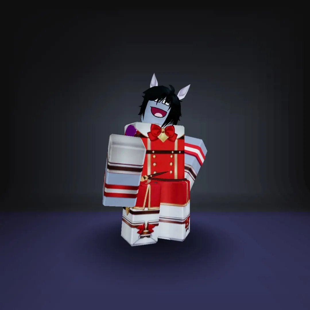 mochaaaeeidkk's tweet photo. Random things I made. 

#roblox #latetoschoolroblox #renders #umamusumepretyderby https://t.co/f2nT807qLG
