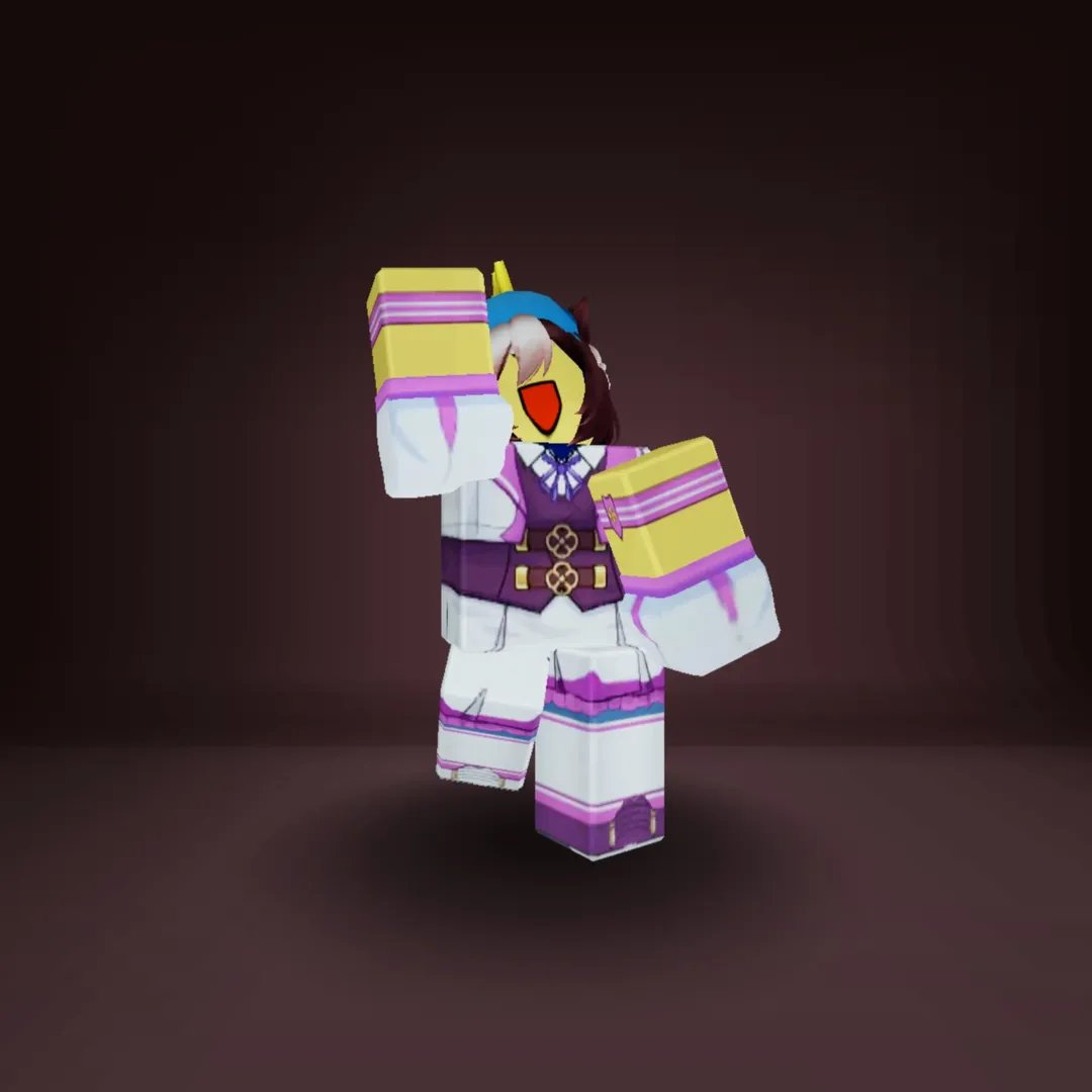 mochaaaeeidkk's tweet photo. Random things I made. 

#roblox #latetoschoolroblox #renders #umamusumepretyderby https://t.co/f2nT807qLG