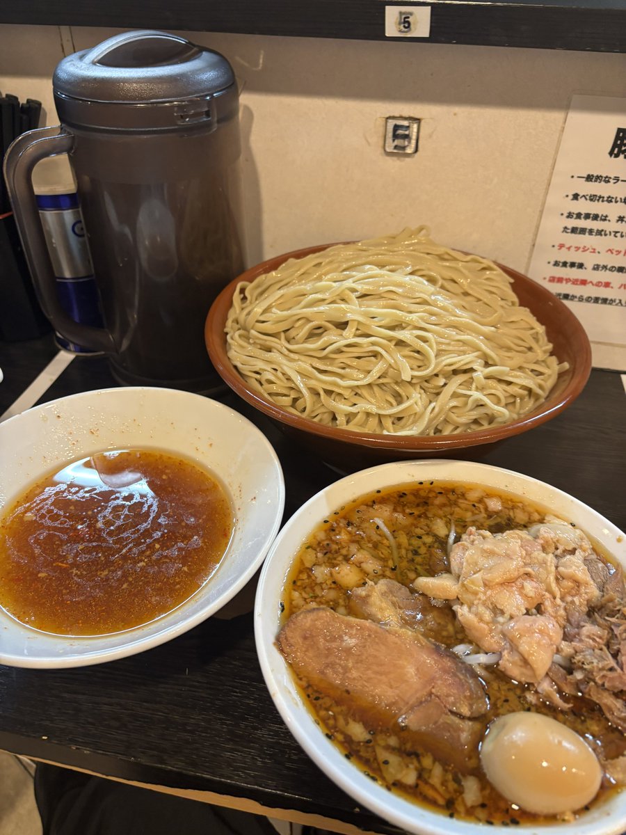 menmashi_boy's tweet photo. 美味しすぎて足りなかったつけ麺 https://t.co/GNeLNeuGMj