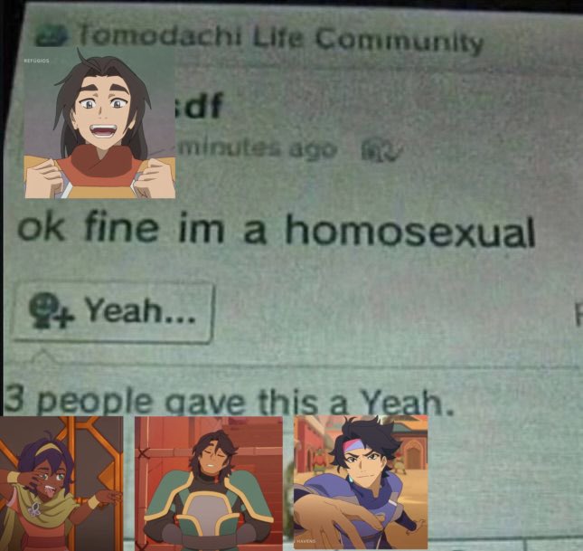 korzulas's tweet photo. you’re just a gay boy or whatever megan said https://t.co/s783Oa5YYc