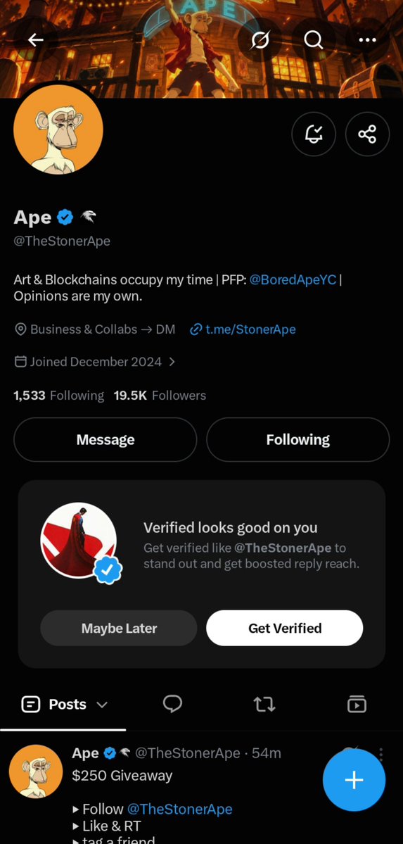 Samzy404's tweet photo. @TheStonerApe Thanks champ.

6M6bZ6rPN9BNq13nbeXZiX7FVA2ubmneA8nqyGFmkpBK

@WETERPROJECT https://t.co/Ig1rzbW3s6