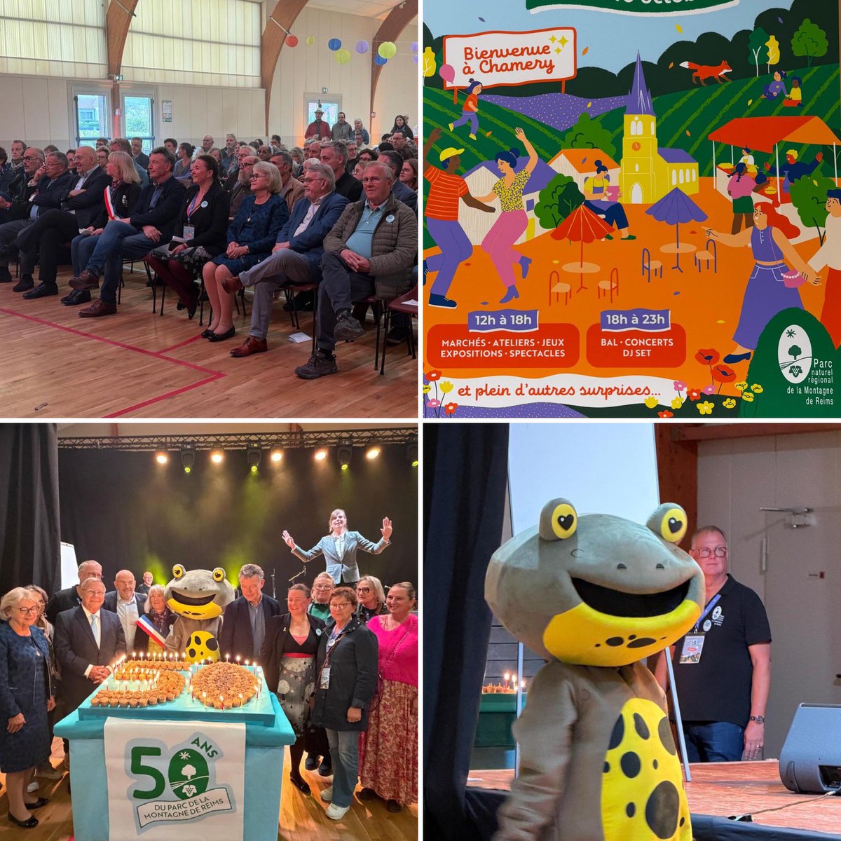 ChevalierSenat's tweet photo. À Chamery, aux côtés de Caroline Benoît, présidente du Parc naturel régional de la Montagne de Reims pour ses 50 ans ! Animations et concerts ont rassemblé le public autour d’un même enjeu : préserver ce territoire et le faire vivre pour les habitants de ses 61 communes. https://t.co/oTork7DgA1
