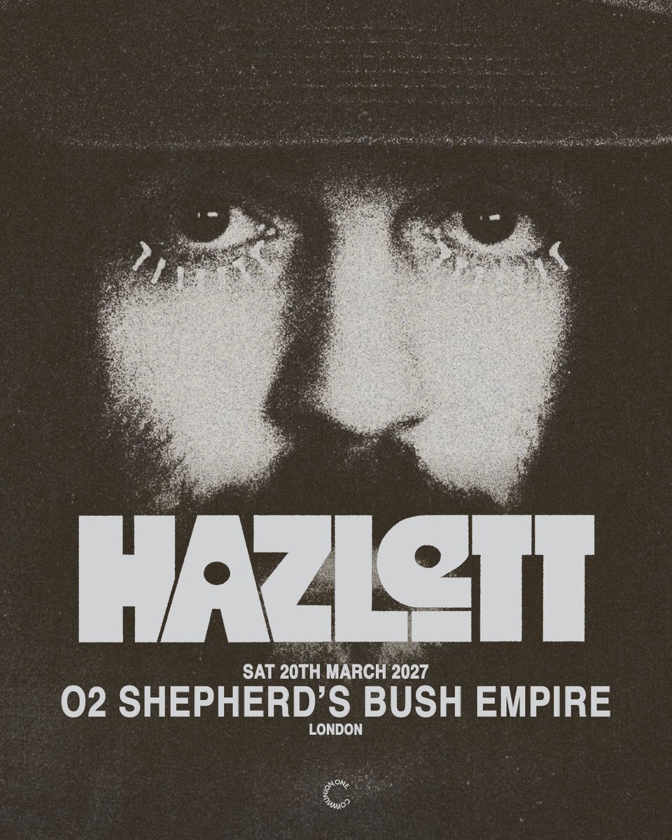 O2SBE's tweet photo. NEW // Sweden-based, Australian-born Hazlett is bringing his 'The Comeback Tour' to #O2ShepherdsBushEmpire on Sat 20 Mar. 🎶

Priority Tickets from 10am Wed 13 Oct 👉 https://t.co/V6mHMwYrNj #O2Priority
General sale from 10am Fri 16 Oct.
#Hazlett https://t.co/IeHYGsJHMi