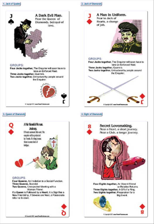 talismans's tweet photo. This week's #FortuneTellingCards for Taurus are, #JackofSpades, #JackofDiamonds, #QueenofDiamonds, #EightofDiamonds, by #PowerFortunes.com @talismans, https://t.co/svYdrDU3zD https://t.co/gC63Y611PO