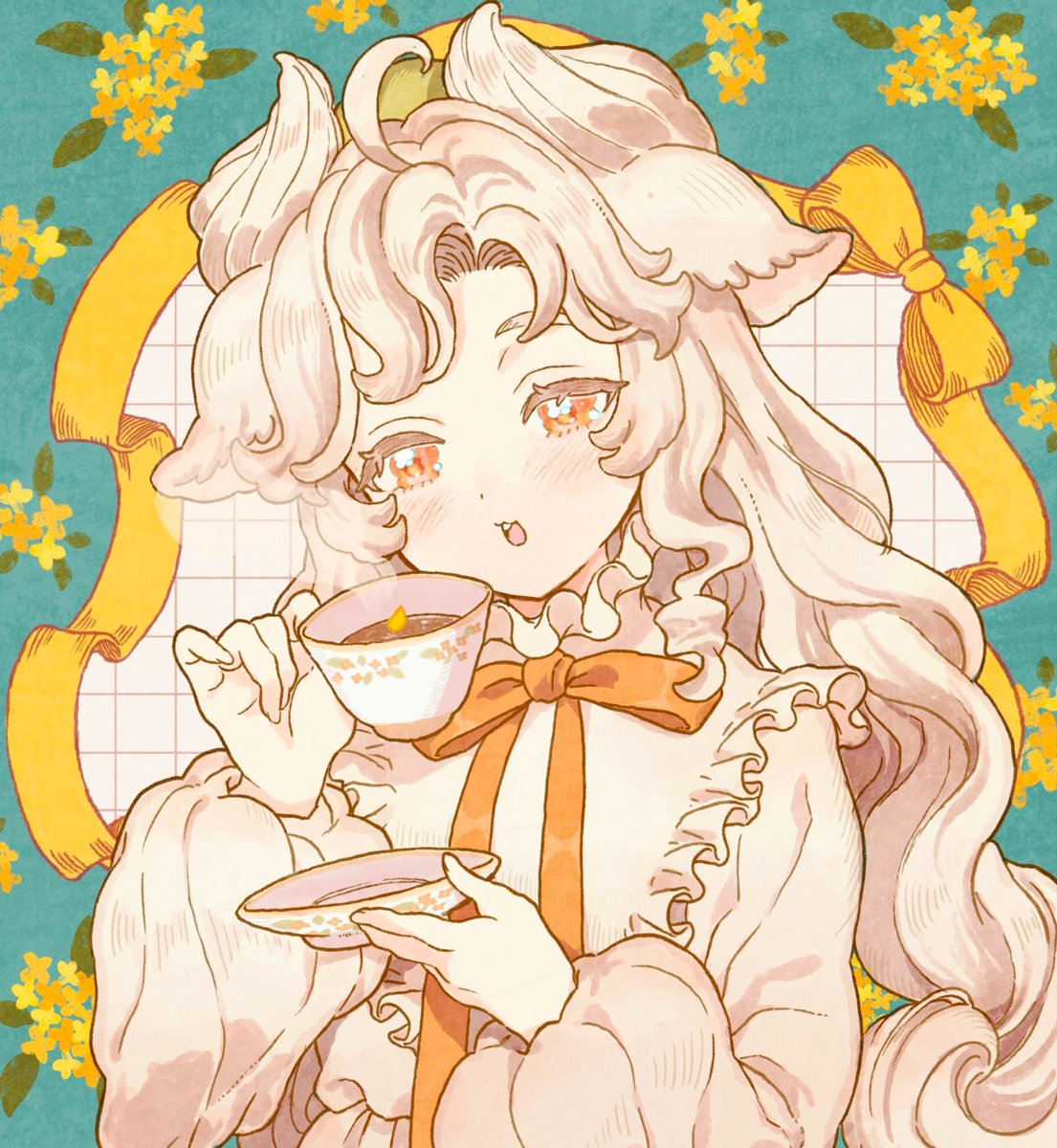 ohuton1000's tweet photo. 金木犀サバラムちゃん https://t.co/nzFD9rCL6X