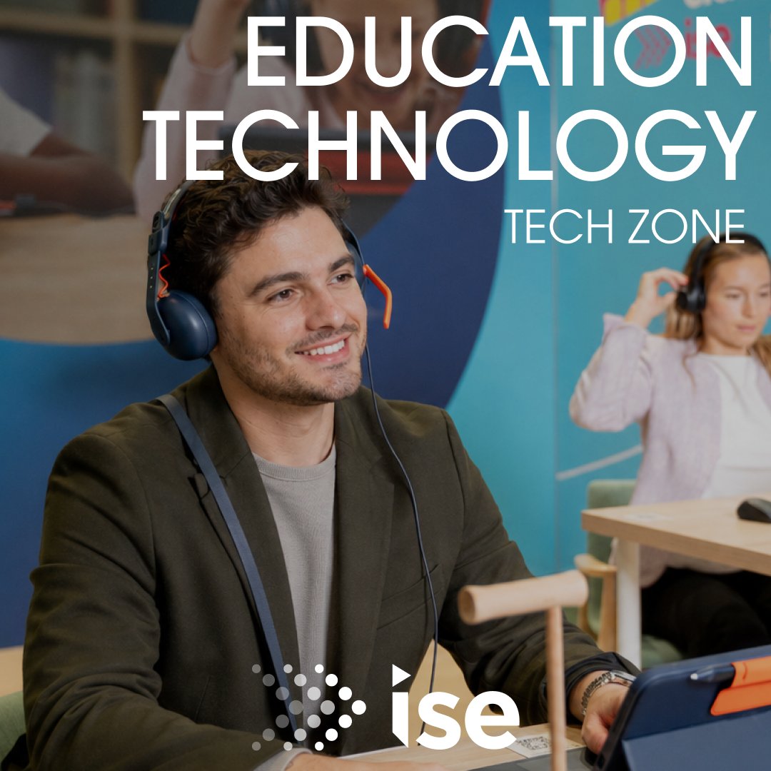 ISE_Show's tweet photo. Discover the Education Technology  Zone at ISE 2027 🎓 Interactive learning tech in Gran Via, then continue to EdTech Congress Barcelona at Fira Montjuïc, 3–4 Feb. One badge, both venues. Register now 👉 https://t.co/nsq4PbVqX0 #ISE2027 #ISE #EdTech #EdTechCongressBCN https://t.co/5kBx2VKkO1