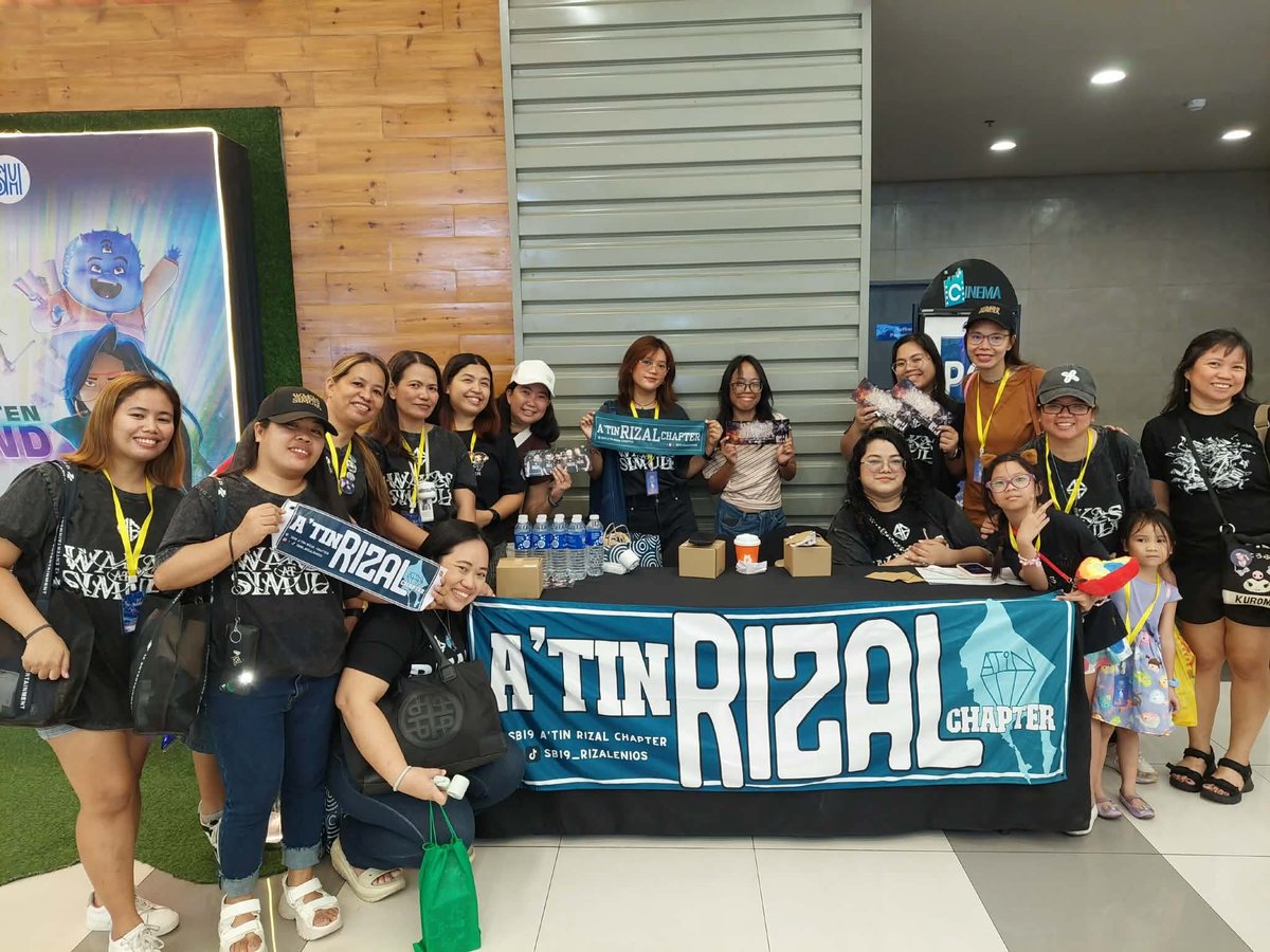 SB19_Rizalenios's tweet photo. Thank you for joining SB19 A'TIN Rizal Chapter’s watch party! We hope you had fun! See you at the next one! 🩵

more here: https://t.co/rYYtKbsHuY

#ARCWASWatchParty
#ATINRizalChapter https://t.co/5LpndWUYHu