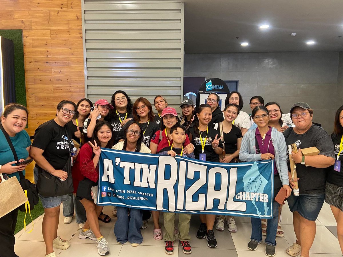 SB19_Rizalenios's tweet photo. Thank you for joining SB19 A'TIN Rizal Chapter’s watch party! We hope you had fun! See you at the next one! 🩵

more here: https://t.co/rYYtKbsHuY

#ARCWASWatchParty
#ATINRizalChapter https://t.co/5LpndWUYHu
