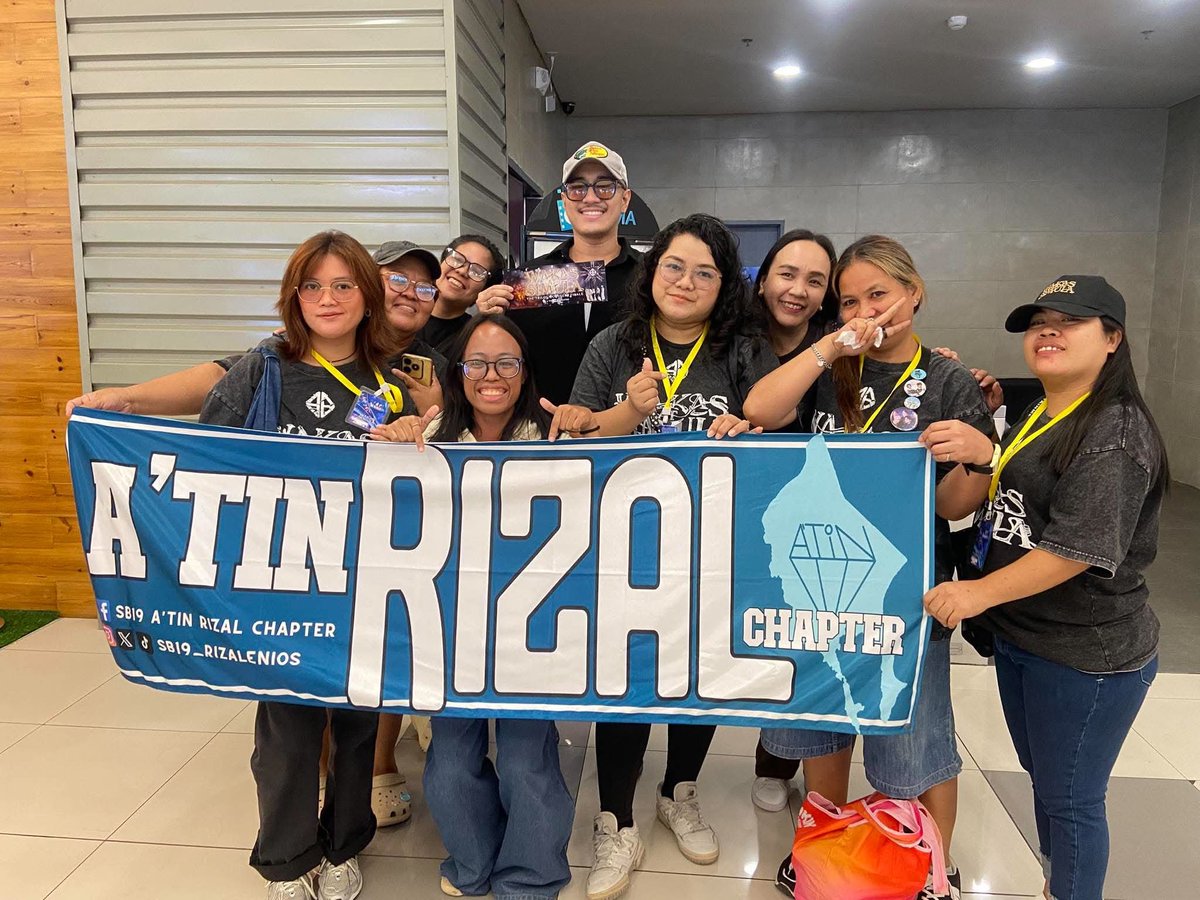 SB19_Rizalenios's tweet photo. Thank you for joining SB19 A'TIN Rizal Chapter’s watch party! We hope you had fun! See you at the next one! 🩵

more here: https://t.co/rYYtKbsHuY

#ARCWASWatchParty
#ATINRizalChapter https://t.co/5LpndWUYHu