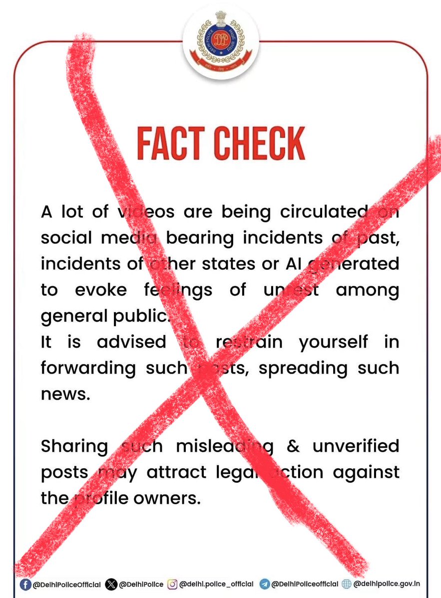 pinarayivijayan's tweet photo. Police repression cannot be whitewashed by branding videos exposing it as “misleading.” When protesters face extrajudicial methods of suppression, documenting and exposing such abuses is a democratic duty, not a crime. @DelhiPolice cannot be allowed to turn censorship into a weapon to hunt down those who expose its brutality. The uniform is not a licence for impunity, and state power cannot be used to silence the truth.