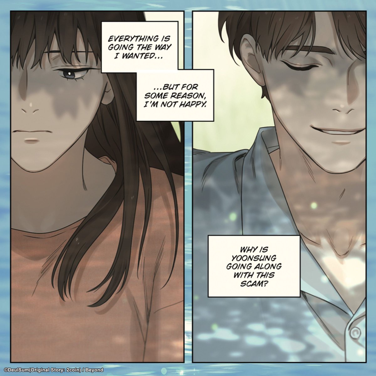 izepress's tweet photo. Can love bloom in a bed of lies? 🥀  

Read Reunion, Vol. 1, an emotional BL manhwa full of angst and tenderness.

Previews and purchase links here: https://t.co/CJ6eDkx72R https://t.co/5uBd1ZNlSL