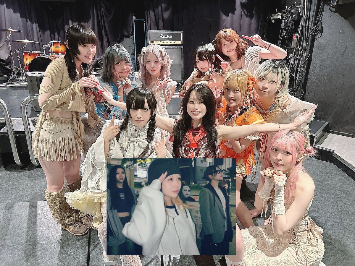 zenkimi_megumi's tweet photo. #増変侵喰愛rosionTOUR 番外編

ぜんぶ君のせいだ。11周年記念LIVE
記念日はshibuya eggmanで

今日も一緒に過ごしてくれて本当にありがとう！楽しかった、本当に!
君たちの顔が見たいんだずっと

12年目も生き抜く

11年一緒のﾊﾔｼさんとｼｬﾁｮ
愛するｺﾄﾞﾒﾝズと https://t.co/gVu1PLZTD7