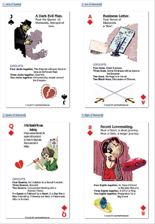 talismans's tweet photo. This week's #FortuneTellingCards for Scorpio are, #JackofSpades, #AceofDiamonds, #QueenofDiamonds, #EightofDiamonds, by #PowerFortunes.com @talismans, https://t.co/3kYQ186AJK https://t.co/z1Nsc67VUL