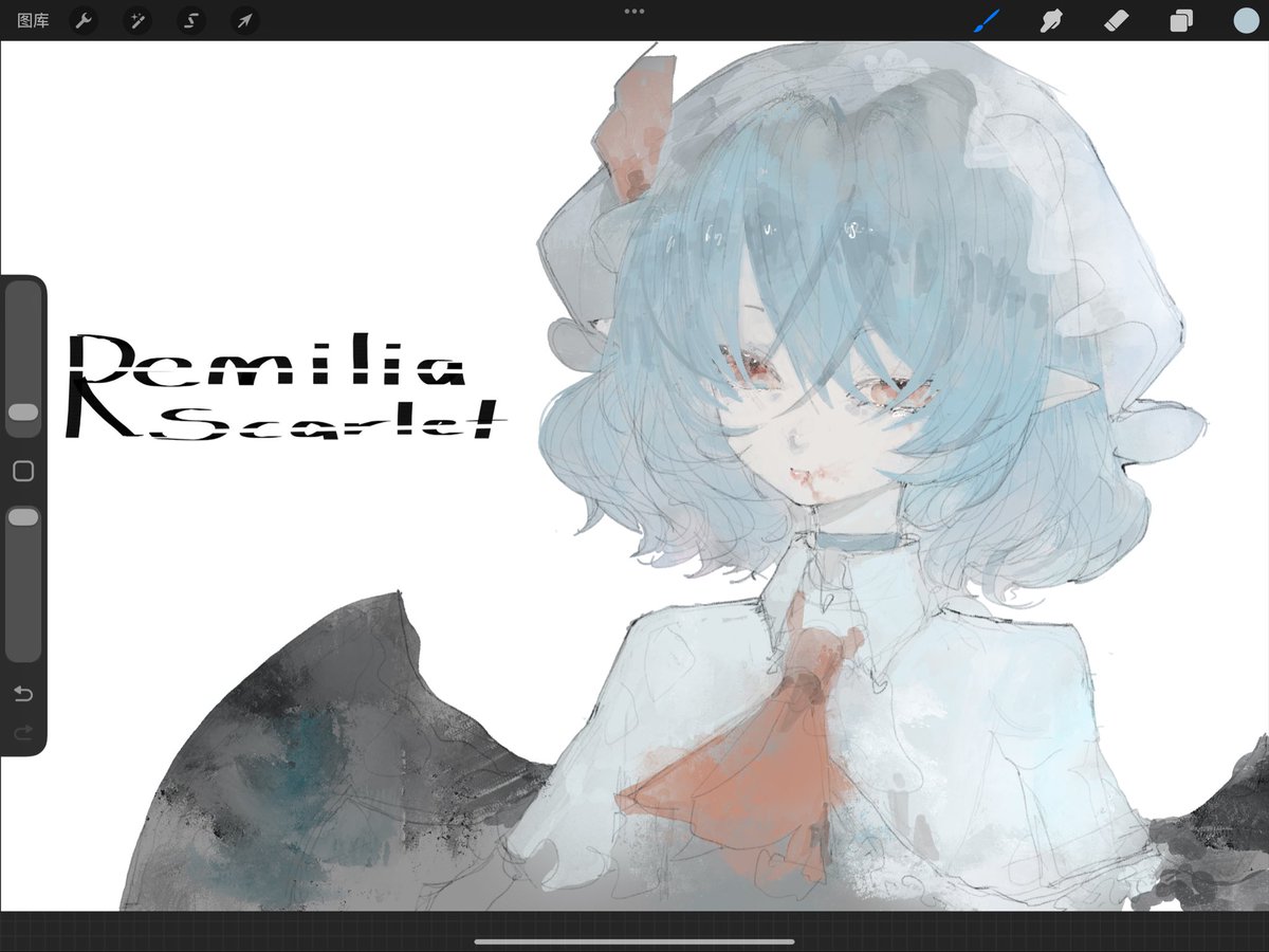 mrrods3's tweet photo. #Remilia #touhou https://t.co/09N7lrc91A