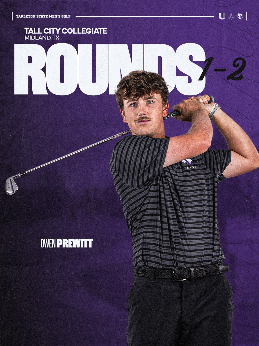TarletonMGolf's tweet photo. Not too far from Stephenville today for the Tall City Collegiate! 💪

Live Scoring: https://t.co/WYgkLAdC3U https://t.co/BpxQ2r62H1