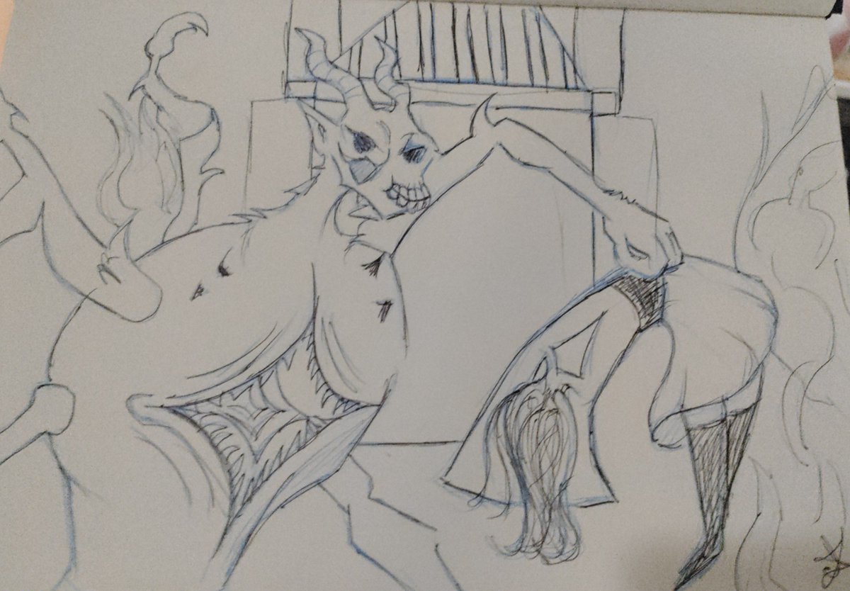 Maousanart's tweet photo. My sister drew me with Abaddon

I was expecting a warm hug, I got brutally murdered https://t.co/PPovIlBEJf