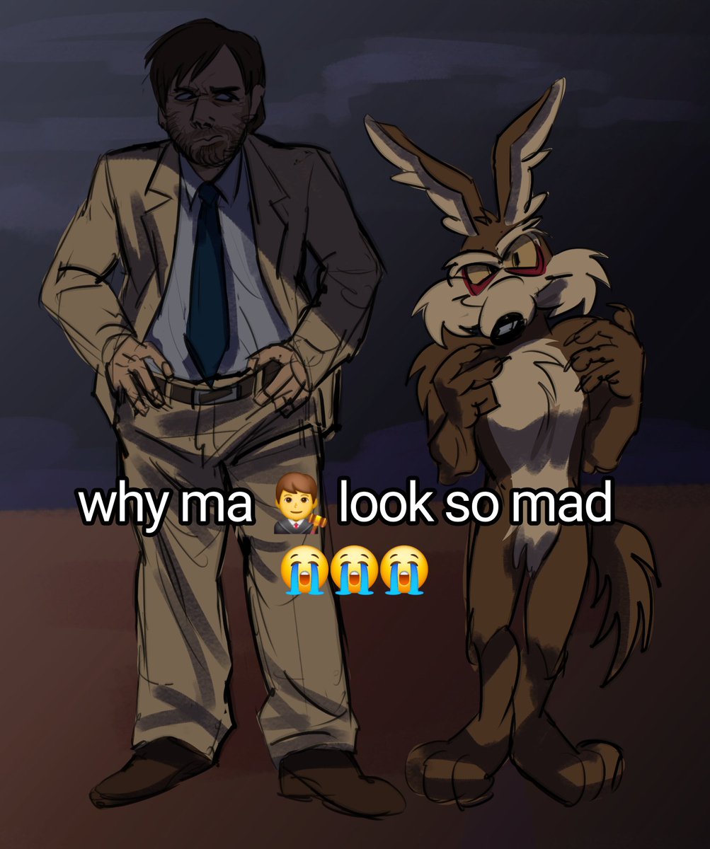 neocortexyz's tweet photo. #wileecoyote #kevinavery 👨‍⚖️😭😭😭 #coyotevsacme https://t.co/KAEipRQjau