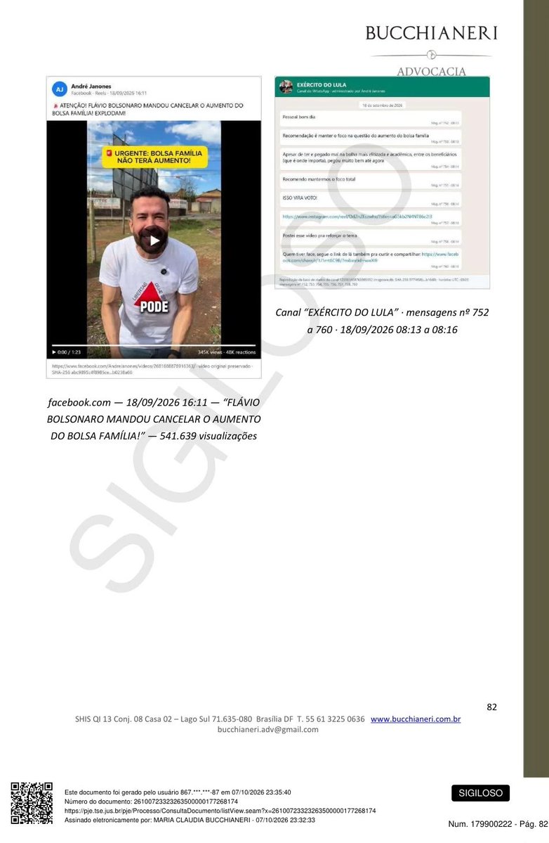 elivieira's tweet photo. Cueva, o corregedor eleitoral, restaurou o canal de fake news do Janones pedindo mais provas. Não só as provas existem, como há um detalhe: uma das estratégias do Janones é postar, espalhar e apagar as provas. https://t.co/xrKQGvH6wA
