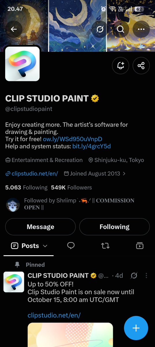 notillyas's tweet photo. @clipstudiopaint horray https://t.co/o9j3Hspzxa