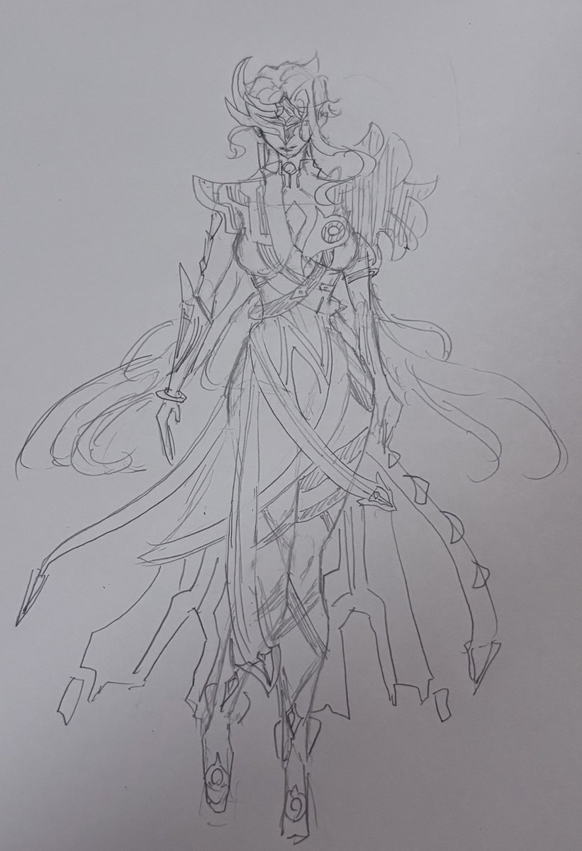 ckwb_power's tweet photo. 博士の女体化らくがき https://t.co/PHejciFJMd