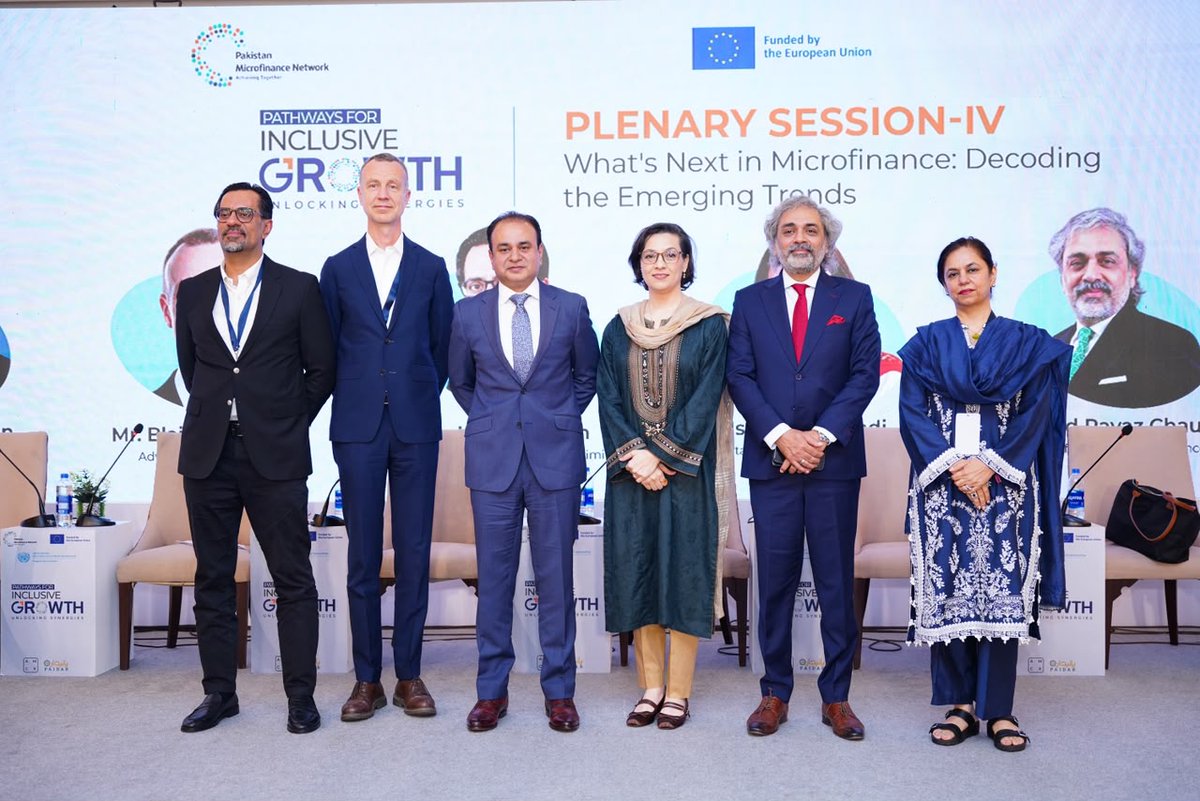 KashfFoundation's tweet photo. More news from the AMC10 Awards by Pakistan Microfinance Network!
@RoshanehZafar,Founder and Managing Director of Kashf Foundation was also present at the event where she participated as a panelist in the Plenary Session on Ecosystem Collaboration for Inclusive Microfinance https://t.co/HJh547a5dF
