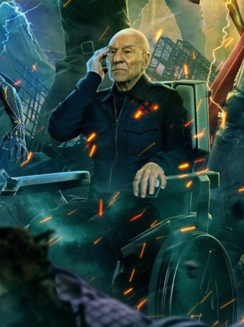 XMenUpdate's tweet photo. New look at the Cyclops, Professor Xavier and Gambit in ‘AVENGERS: DOOMSDAY’. 

In theaters December 18. https://t.co/hB49dliz2I