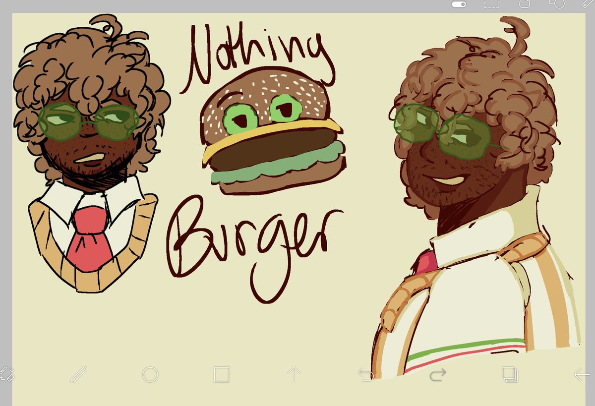 restyour_wings's tweet photo. i made a human design of nothing burger he looks so stupid 
#mugtwt https://t.co/wEHI5xY7d3