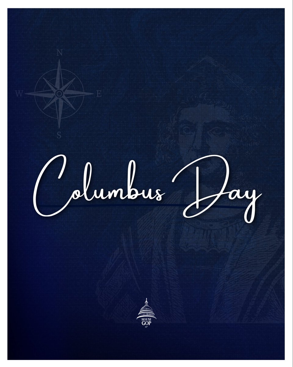 RepChuck's tweet photo. Happy Columbus Day! https://t.co/5DNFnixElI