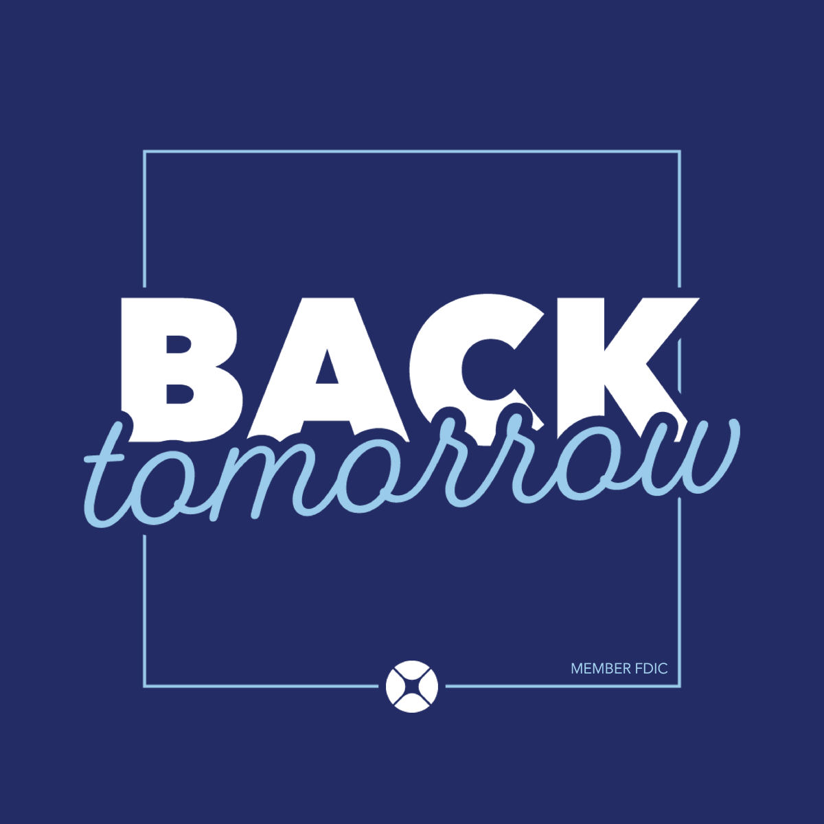 OriginBank's tweet photo. 👋 Reminder! All #OriginBank locations are closed today in observance of Columbus Day. We will resume normal hours tomorrow, October 13th. https://t.co/nLRztOkdc7
