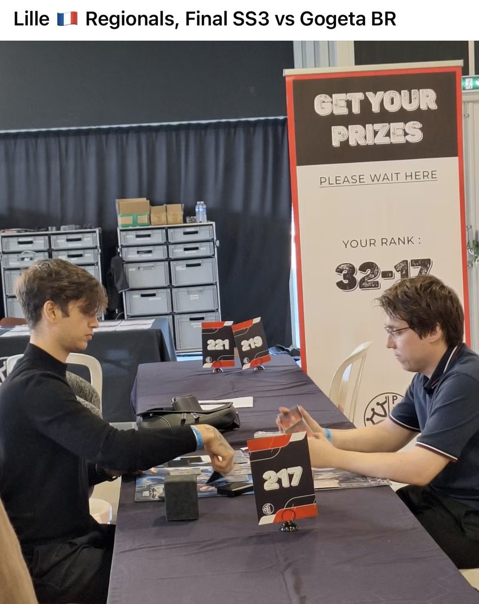 Kaiserflex's tweet photo. DBSFW LILLE REGIONALS 2026/27 🇫🇷 

SSJ3 BEST DECK EVER❤️
Real Last dance with my love.
I apologize for no 1st in a regional championship…
so close several times.
I hope I’ve made you proud🙂‍↔️

🥈 Top Cut
🥉 Swiss

6-1

•Gogeta BR ✅
•Mirror ✅
•Mirror✅
•Broly Y✅
•Gogeta BR✅ (winner regio)
•Mirror❌
•Gogeta BR✅

Top 8:

•Majeta ✅✅
•Gohan Beast ✅❌✅
•Gogeta BR✅❌❌

•
•
•
#DBSFW
