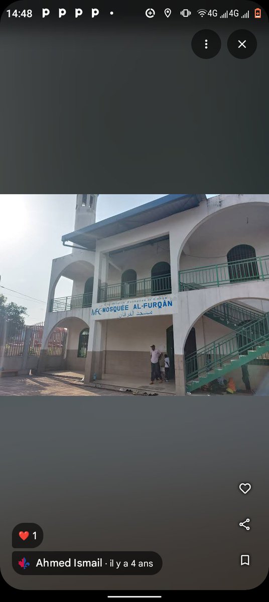 ManasseNtu9b's tweet photo. @ayhem4__ @DeKeiizer Tiens, voici les photos de la mosquée de mon quartier, avec le nom et la localisation pour la retrouver. Fais une recherche sur Google Maps il ya même ma localisation : « Mosquée Kitambo », dans ma commune, juste derrière notre maison. https://t.co/6L87p7SY1k