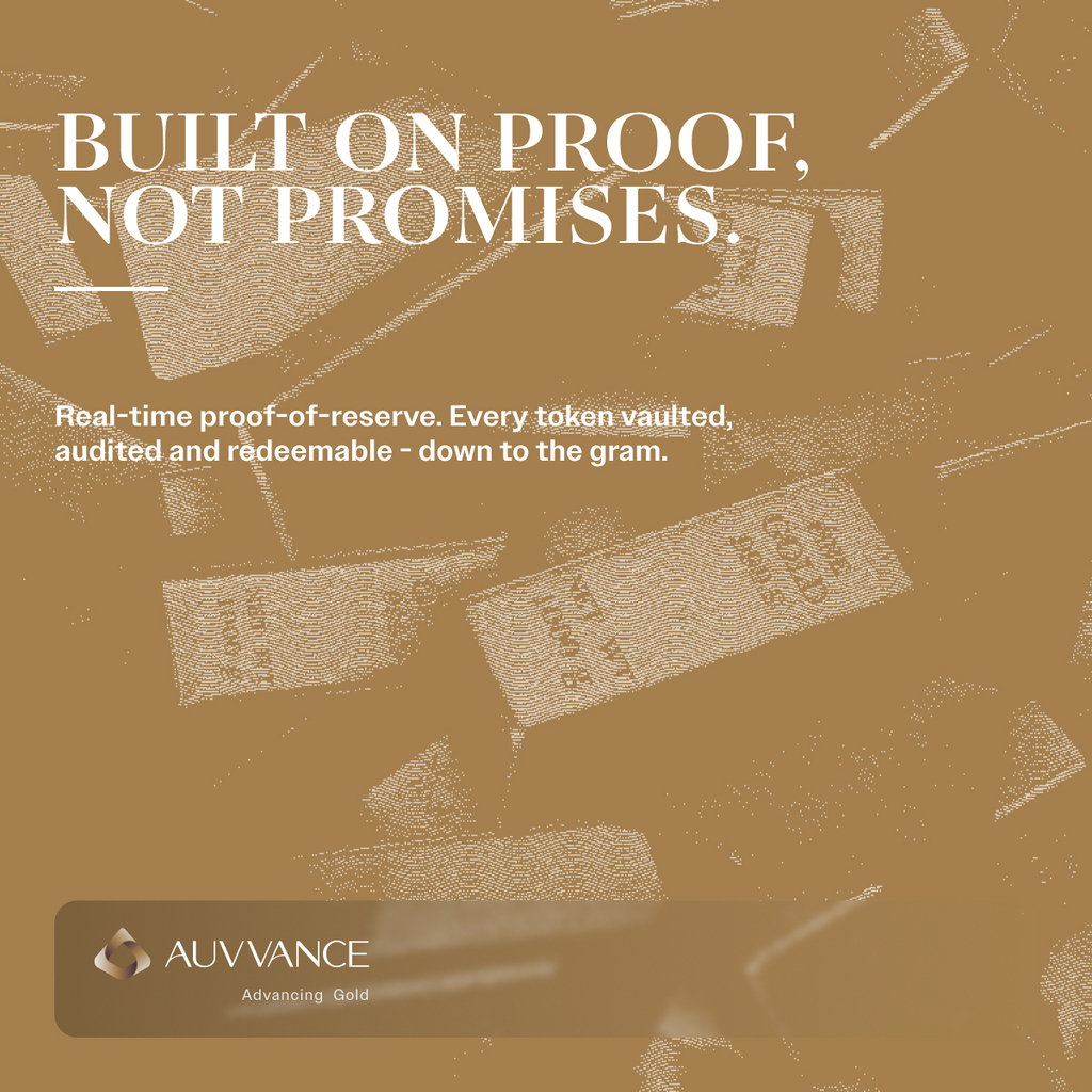 Auvvance's tweet photo. A digital asset is only as strong as the connection to the real asset behind it.
That connection is what gives tokenization its credibility.
#TokenizedGold #RWA #Gold
https://t.co/CRg3mHd76E https://t.co/imPkWopFtq