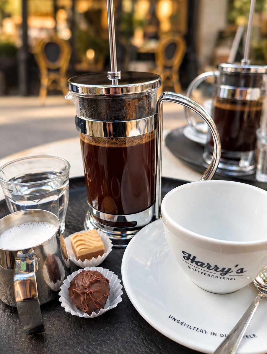 TonisTrendlupe's tweet photo. ☕ Guter Kaffee ist mehr als ein Getränk. Er ist eine kleine Auszeit.

Bei Harry’s Kaffeerösterei in Stuttgart treffen frisch geröstete Bohnen auf eine große Sortenauswahl, feines Gebäck und gemütliches Café-Flair.

Mein Tipp für alle, die Kaffee bewusst genießen. 🍫 https://t.co/rwyBhOHScN