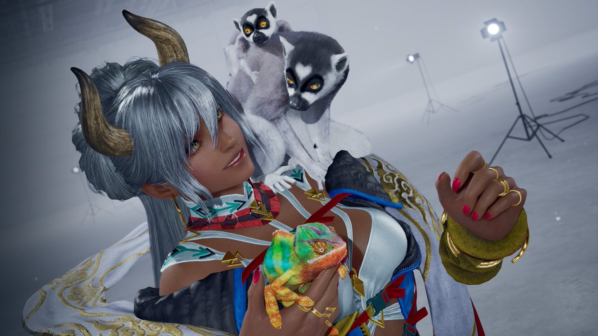 Lykhaoz's tweet photo. My #MiaryZo Custom1. Honestly, her design is already great. Decided to keep the customizations simple

#Tekken8 https://t.co/S6NAdcM2EX