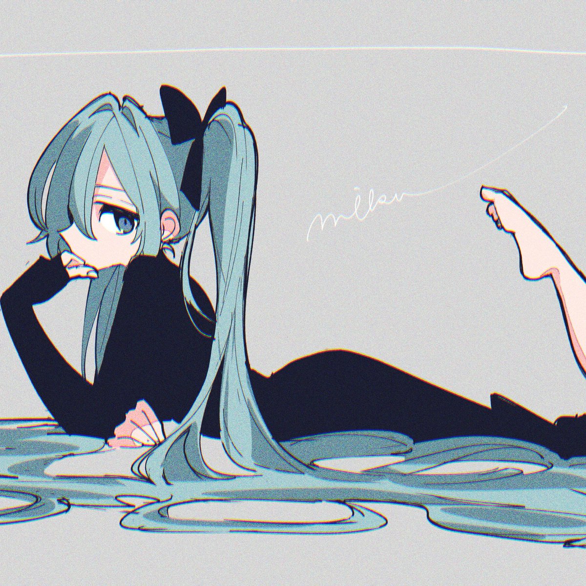 mikkameno_yoru's tweet photo. 過去ミク https://t.co/af3uzpnVPy