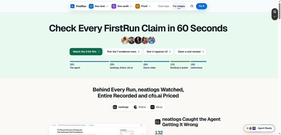 cultist_dev's tweet photo. 👋 Judges, I'm making things simple for you to review! Every claim with its trace, commit or PR: https://t.co/YEOMUc0oSd
📺 My #neathack demo: https://t.co/ZbxtvSI1UL
🧑💻 Code: https://t.co/upNspWx4Hq
🕸️ Try it on your own docs: https://t.co/2AvPNUfQ2Z https://t.co/fgNCoOlEBK