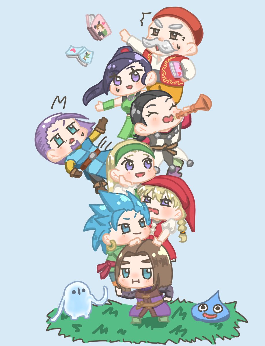 Antaro6262's tweet photo. 3年前に描いたイレブンタワー！
 #DQ11 https://t.co/BBGzxhlc3j