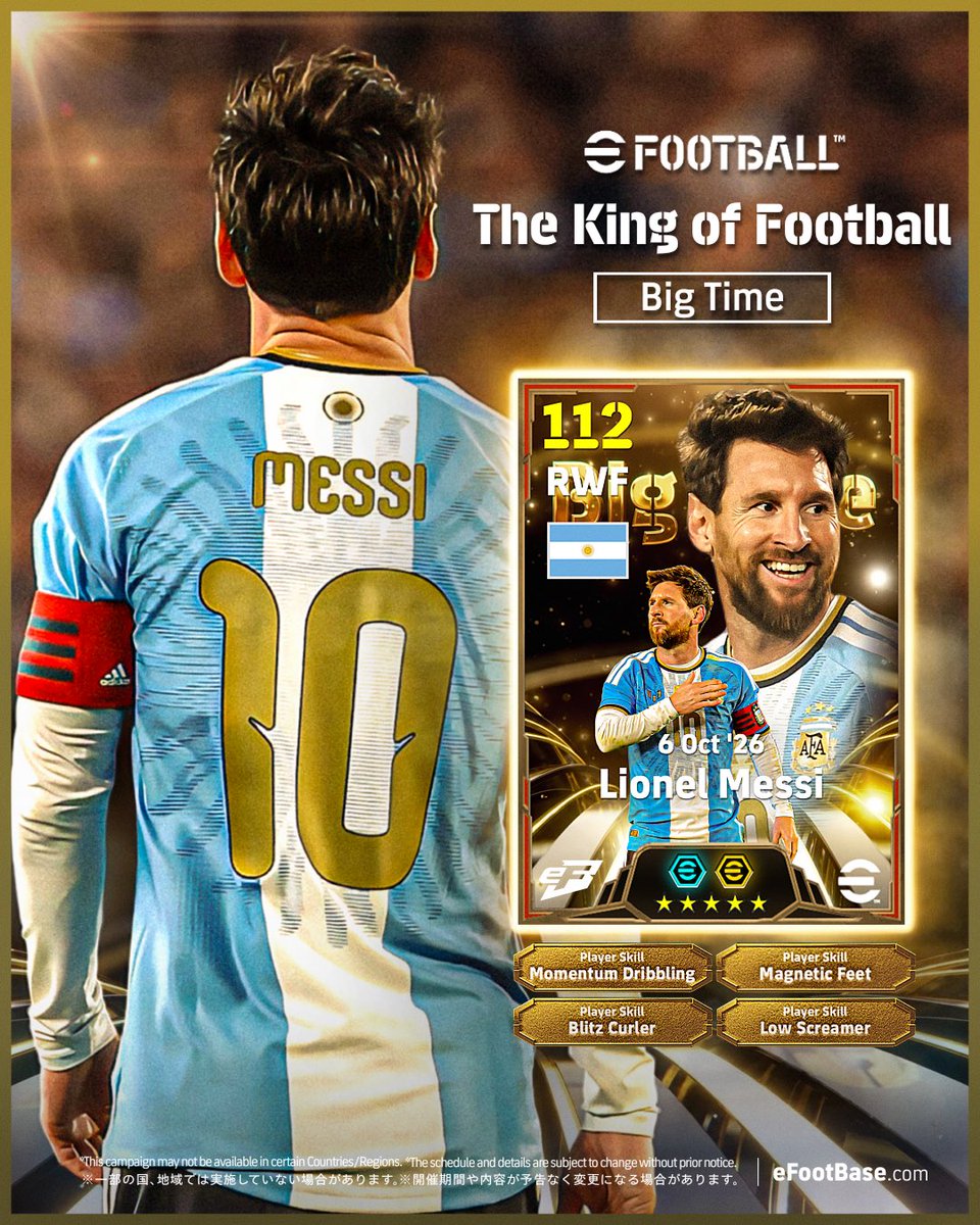 eFootbase's tweet photo. 🐐🫡

#eFootball #eFootball2027 #イーフト #イーフト2027 https://t.co/h8wFcKdLB0