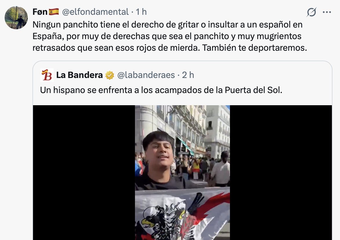 Miquel_R's tweet photo. "También te deportaremos". https://t.co/FpH9gjpnEf