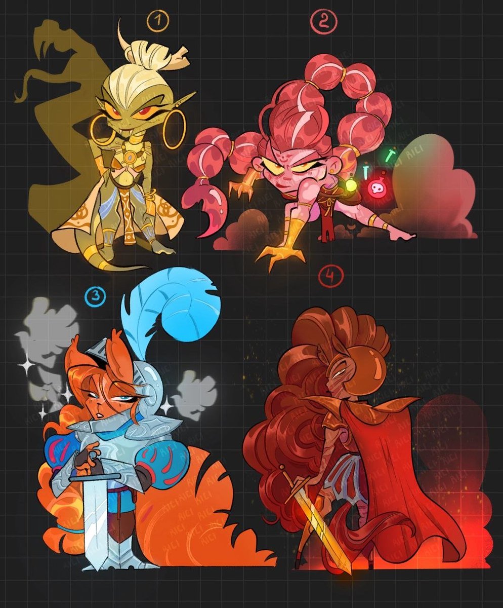 Iris18arts's tweet photo. ✴️✨A few of my new and old adopts ✨✴️

#art #adopt #adopts #furry #furryartㅤㅤㅤ https://t.co/qmnHxsrE4Y