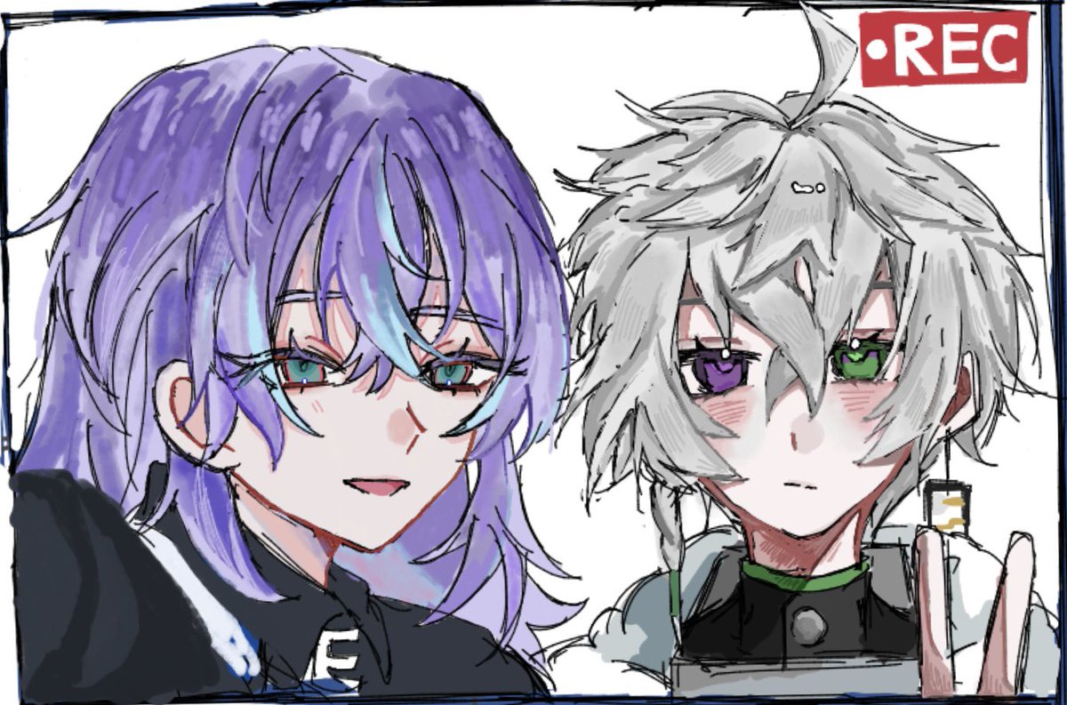 rrrre8pa's tweet photo. 絵ちゃ合作ありがとうむちゅ@Im000nba12 https://t.co/gle0GqeTKZ