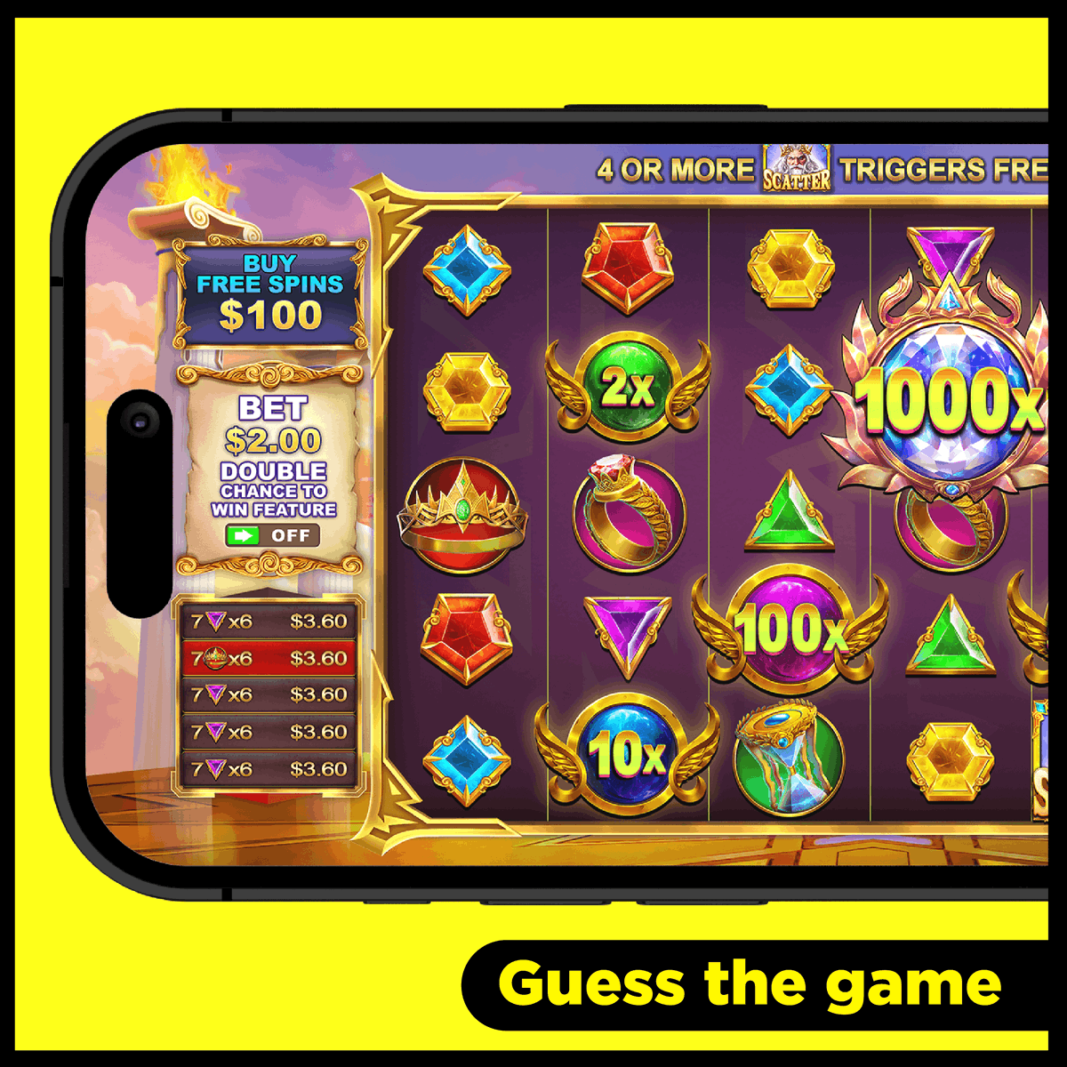 Bettabetsonline's tweet photo. GUESS THE GAME is Rewarding YOU with Bettabucks!

Think you can guess this week’s game? Azishe ke - drop your answer in the comments.

Winners announced every Wednesday, so stay tuned to our social media pages, and most importantly your DMs!

Ts & Cs apply | Online only | 18+
#GuessTheGame #BettabetsGameOfTheWeek #GOTW #TheBetta #GTG
Bettabets, your preferred betting experience! Winners know when to stop. National Responsible Gambling Toll-free Counselling line 0800 006 008.