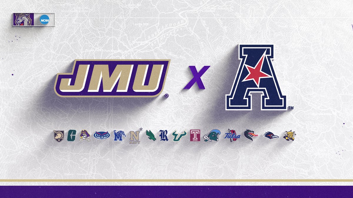 JMUSports's tweet photo. Built to Rise! 

Excited to announce we have formally applied to and been accepted to join the @American_Conf as a full league member no later than July 1, 2028. 

📰 | https://t.co/6AEyZ8IzNc
ℹ️ | https://t.co/EHFqFyNKLD

#GoDukes https://t.co/EgtoIKqTIR