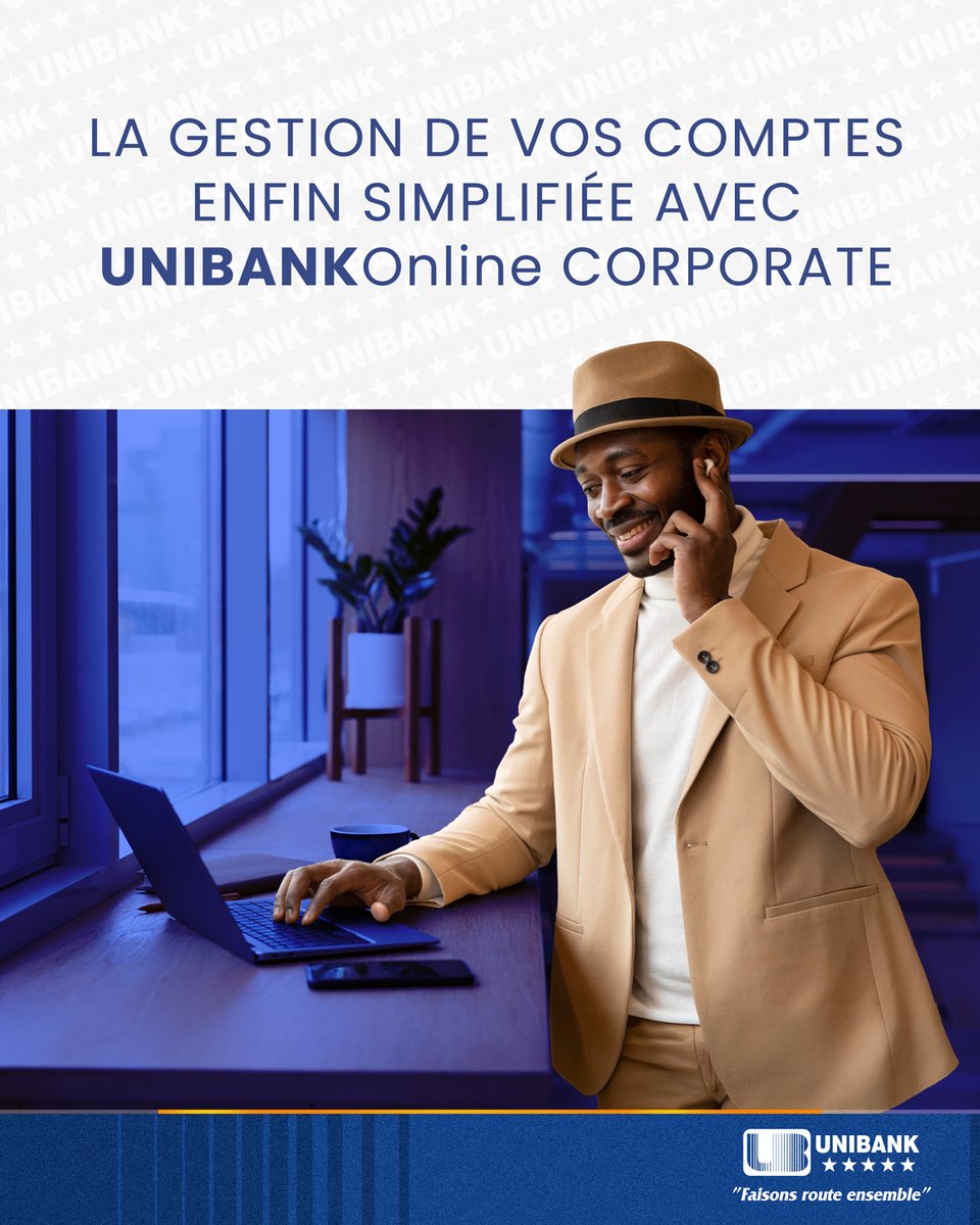 UBHaiti's tweet photo. Votre entreprise avance. Votre banque aussi. Avec UNIBANKOnline Corporate, pilotez plus facilement vos opérations bancaires et gagnez du temps au quotidien. 2299-2200 | 2999-2200 | corporate@unibankhaiti.com
.
.
#UnibankHaiti #FaisonsRouteEnsemble #UNIBANKOnline #CorporateBanking #unibankonlinecorporate