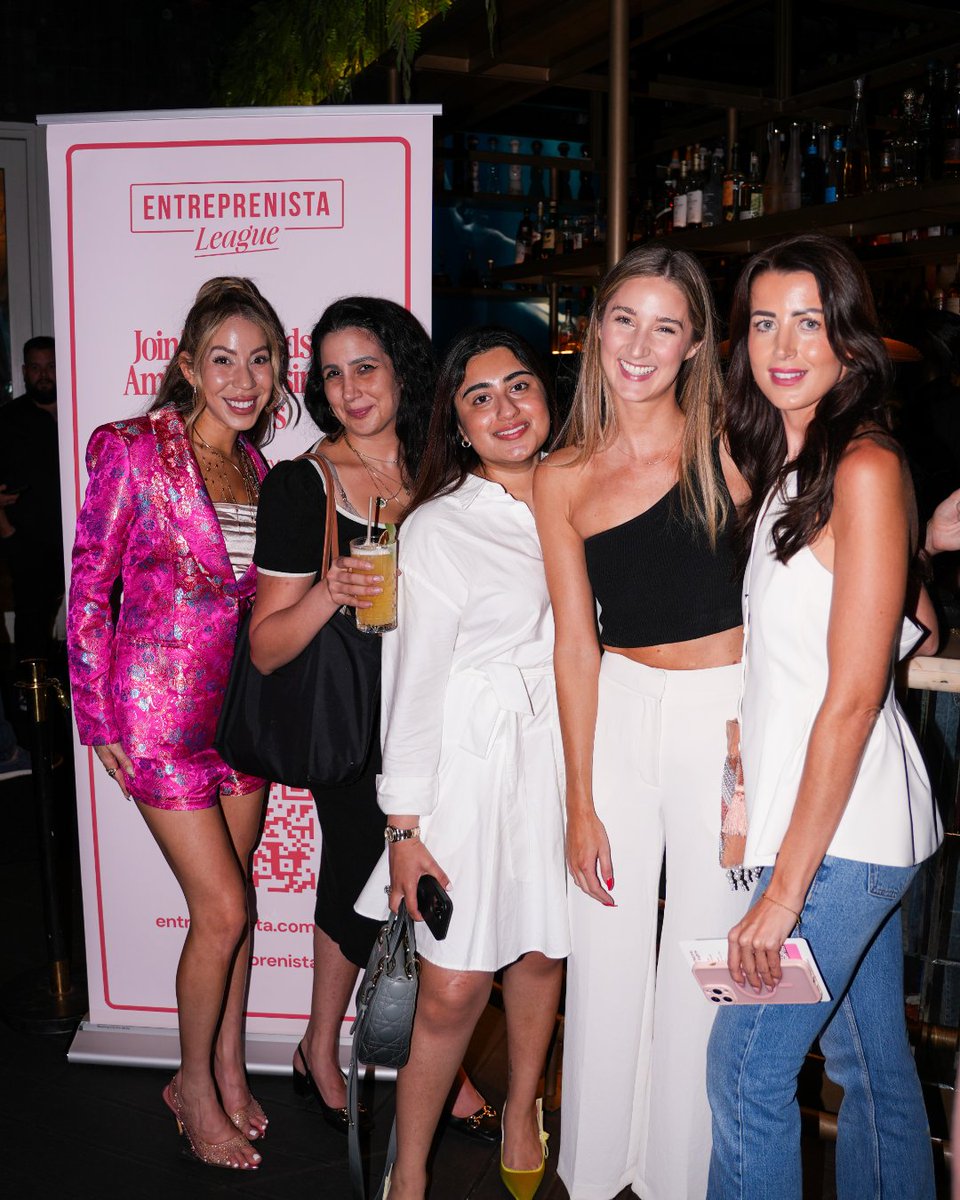 thebrickellbabe's tweet photo. Not us networking and actually enjoying it for once.

BB teamed up with Entreprenista League at @gisellemiami for Women Who Build, a night made for the ambitious business owners in the room. If you missed it, you already know what to do.

Link in bio to join our membership. 💬 https://t.co/bLgWL8Jer4