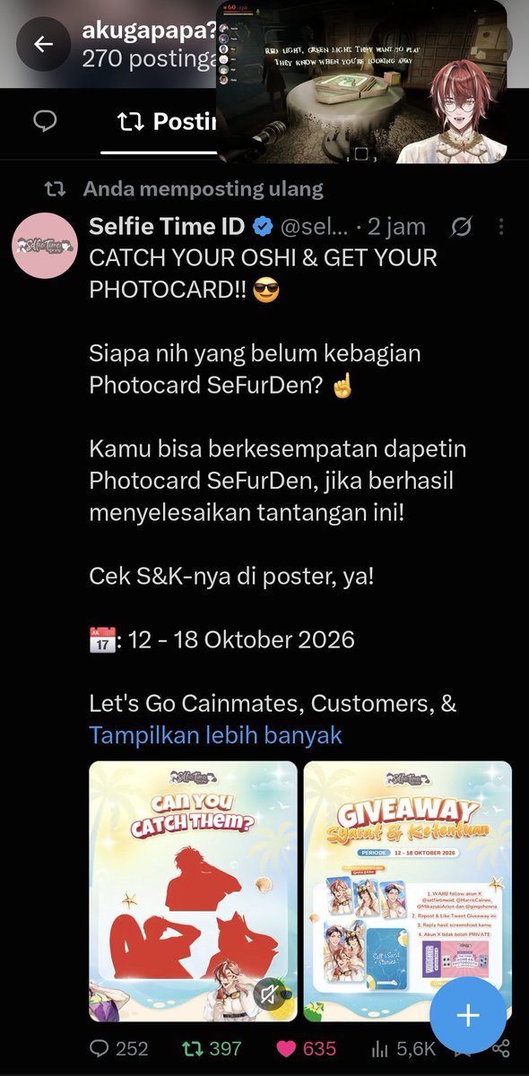 akugapapa18's tweet photo. Mau dateng abis pulang kerja tapi capek + kucel, mau nunggu cuti tapi ga cuti cuti. Kerja 8/7 😮‍💨 https://t.co/nhWzuY4fUC