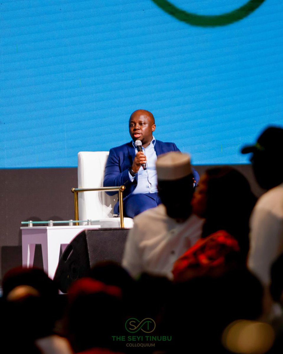TheSTColloquium's tweet photo. It is important to be self-taught, curious, and willing to explore the real world. - Mr.  Bayo Odusanya - Principal program Manager,  Microsoft 

#TheSeyiTinubuColloquium https://t.co/zHL4ilIa06