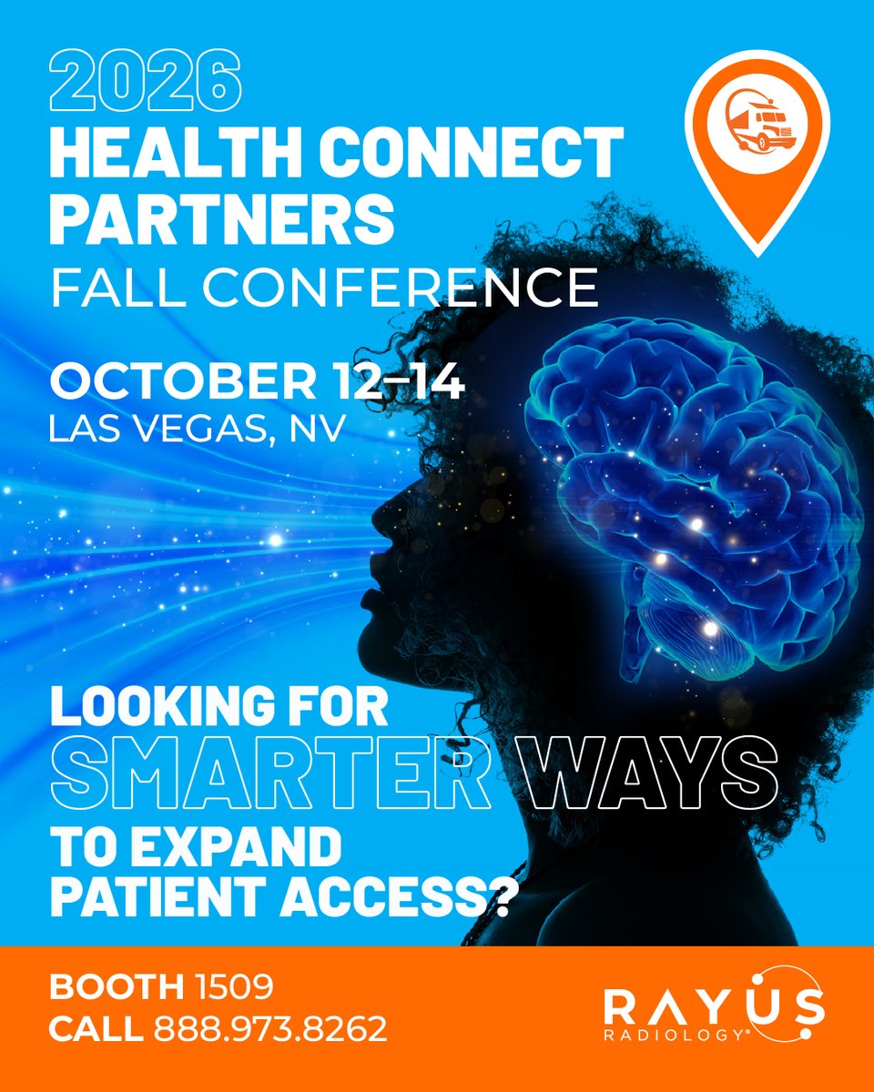 RAYUSradiology's tweet photo. Connect with the RAYUS Radiology mobile diagnostic imaging experts to explore flexible solutions built around the needs of your organization. Visit us at Booth #1509 to start the conversation.
#HCP #HCP26 #MobileSolutions #MobileMRI #healthcare #radiology #health #hcsm #hospital https://t.co/KXQWz2jJoM