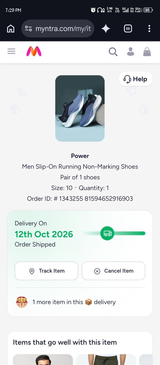 Ajay_C_Manwar's tweet photo. @myntra @MyntraSupport where is my order? https://t.co/ngI0HnOXL9